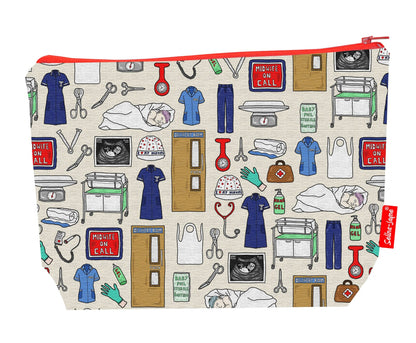 Midwife Toiletry Bag | Premium Midwifery Wash Bag by Selina-Jayne