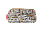 Music cosmetic bag by Selina-Jayne featuring vibrant musical note graphics, colour-coordinated zipper, and compact 17.5cm design