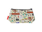 Obstetrician cosmetic bag by Selina-Jayne featuring vibrant medical professional graphics, colour-coordinated zipper, and compact 17.5cm design