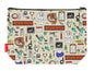 Obstetrician toiletry bag with maternity design showing washable lining and zip closure
