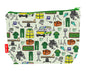 Paramedic toiletry bag with emergency services design showing washable lining and zip closure