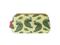 Peacocks cosmetic bag by Selina-Jayne featuring vibrant peacock plumage graphics, colour-coordinated zipper, and compact 17.5cm design