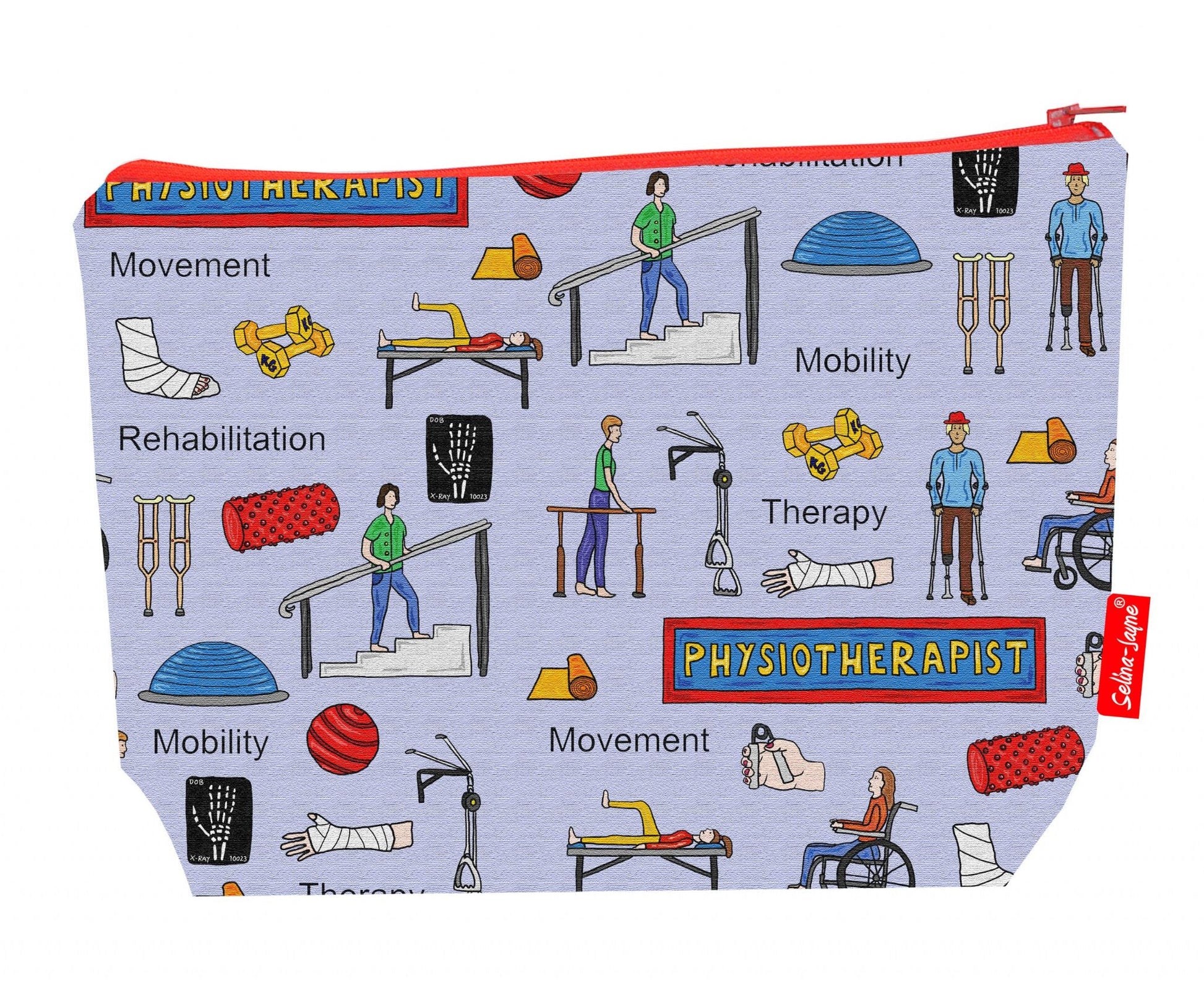 Practical 29cm healthcare professional wash bag perfect for physiotherapy gifts