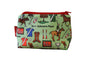 Polo cosmetic bag by Selina-Jayne featuring vibrant equestrian sports graphics, colour-coordinated zipper, and compact 17.5cm design