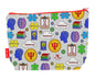 Psychologist toiletry bag showing professional mental health design with washable lining and coordinated zip