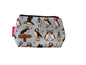 Puffins cosmetic bag by Selina-Jayne featuring vibrant sea bird design with HD print on durable polyester fabric