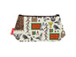 Racing Pigeons cosmetic bag by Selina-Jayne featuring vibrant pigeon racing design with HD print on durable polyester fabric