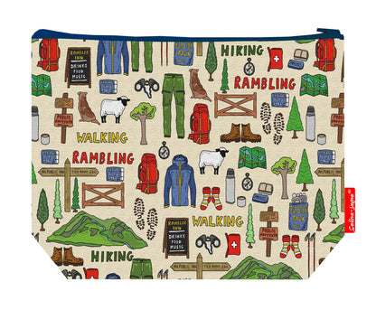 Premium hiking enthusiast wash bag perfect for ramblers, walkers and outdoor enthusiasts