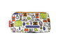 Running cosmetic bag by Selina-Jayne featuring vibrant runner design with HD print on durable polyester fabric