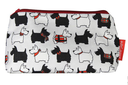 Scotty Dog cosmetic bag by Selina-Jayne featuring vibrant Scottish Terrier design with HD print on durable polyester fabric