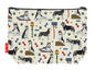 Premium Siberian Husky toiletry bag perfect for dog lovers and Husky owners
