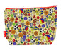 Sports toiletry bag featuring dynamic sports ball design with vibrant HD print by Selina-Jayne Designs
