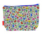Summer Meadow toiletry bag featuring vibrant wildflower design with HD print by Selina-Jayne Designs