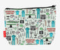 Surgeon toiletry bag featuring professional medical design with vibrant HD print by Selina-Jayne Designs