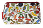 Sweet Tooth cosmetic bag by Selina-Jayne featuring colorful candy confectionery design with vibrant HD print on premium polyester fabric