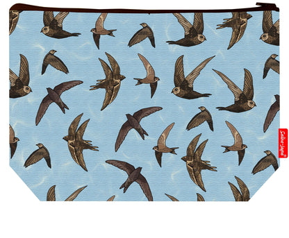 Premium 29cm swift wash bag with washable lining and durable polyester construction