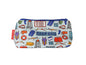 Swimming cosmetic bag by Selina-Jayne featuring swimmer aquatic sports design with vibrant HD print on premium polyester fabric