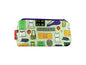 Tennis cosmetic bag by Selina-Jayne featuring sports racket design with vibrant HD print on premium polyester fabric