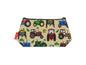 Tractors cosmetic bag by Selina-Jayne featuring farm agriculture design with vibrant HD print on premium polyester fabric