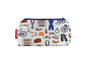 Triathlon cosmetic bag by Selina-Jayne featuring swim-bike-run sports design with vibrant HD print on premium polyester fabric