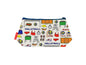 Volleyball cosmetic bag by Selina-Jayne featuring sports design on premium polyester with wipe-clean lining