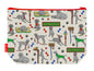 Premium dog lover wash bag with vibrant HD Weimaraner design, perfect for travel and everyday use