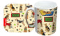 Airedale Terrier Dog Mug and Coaster Gift Set by Selina-Jayne