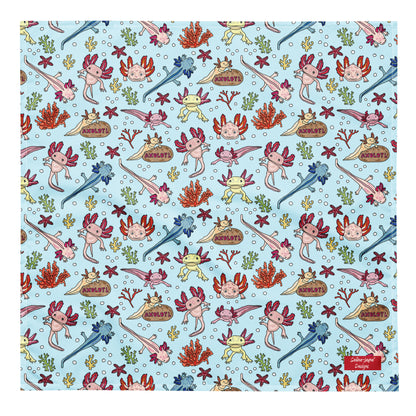 Axolotl All-over Print Bandana by Selina-Jayne