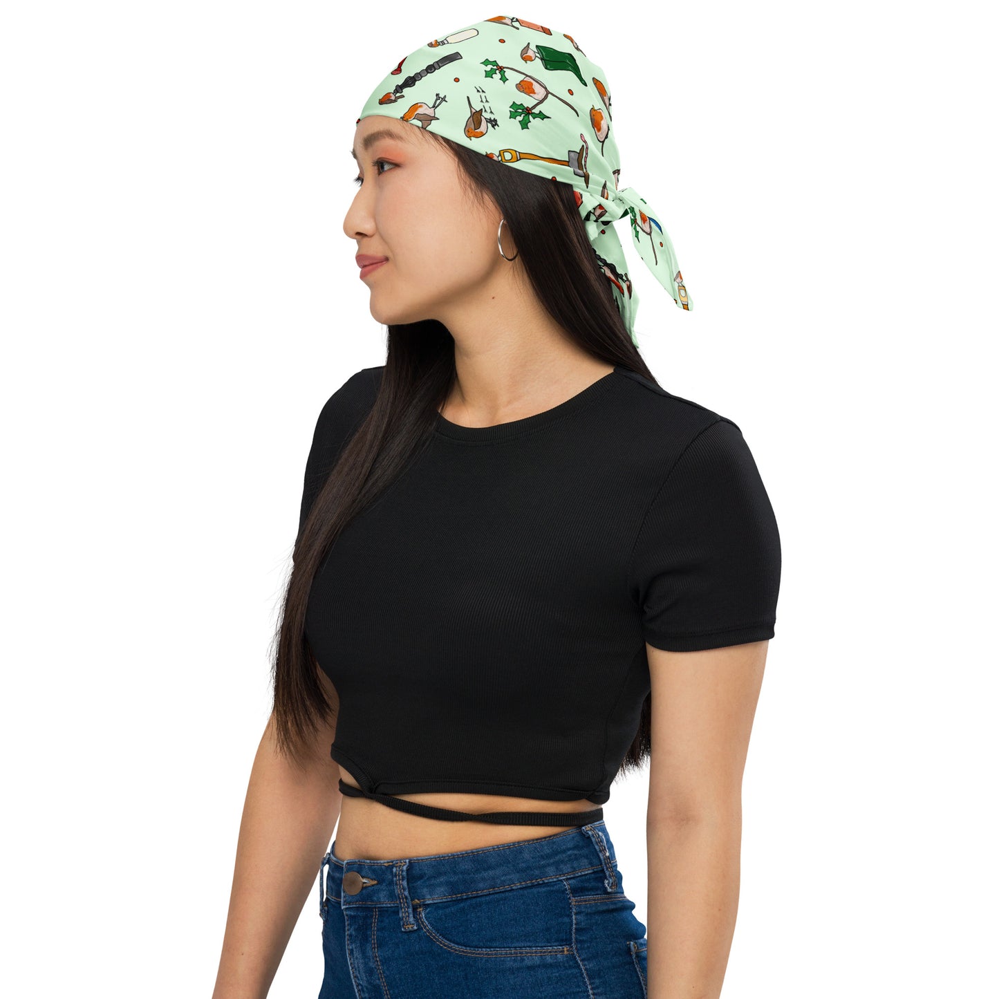 Robins All-over Print Bandana by Selina-Jayne