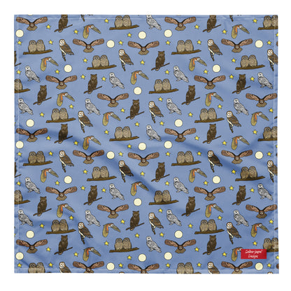 Owls All-over Print Bandana by Selina-Jayne