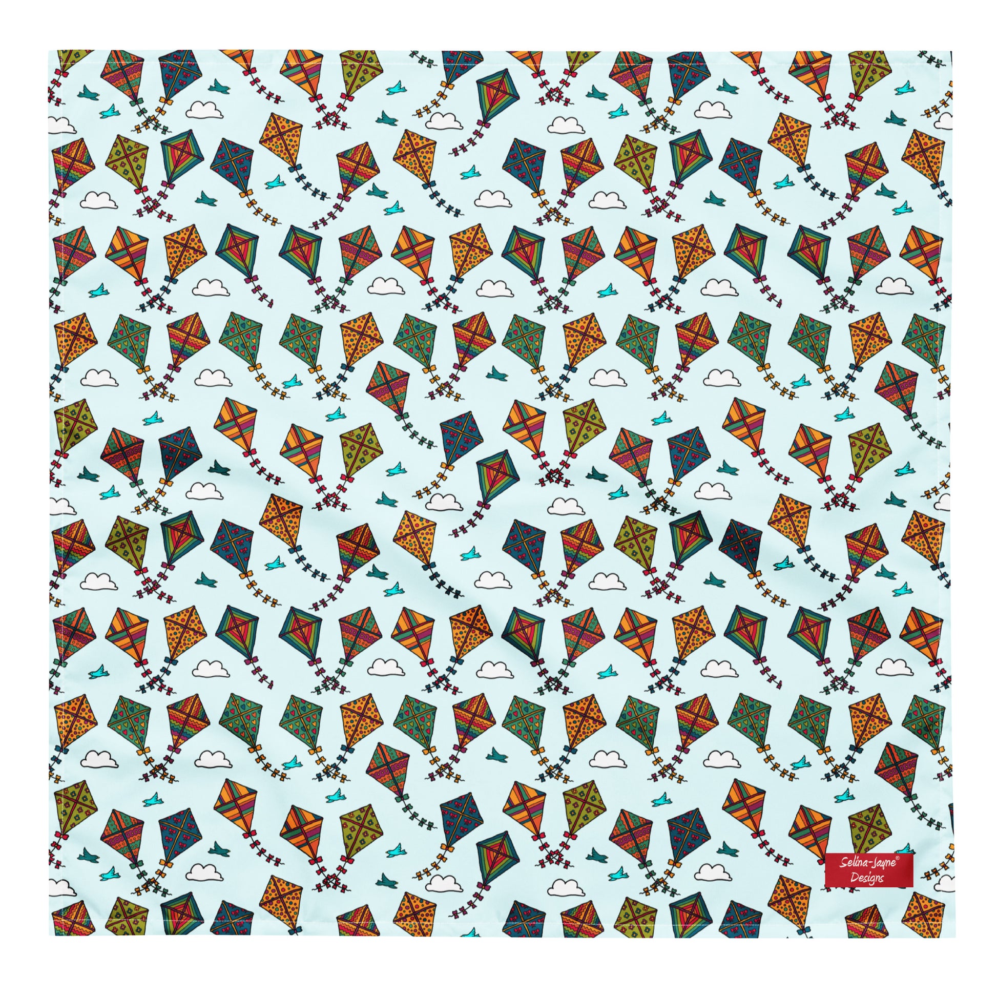 Kites All-over Print Bandana by Selina-Jayne