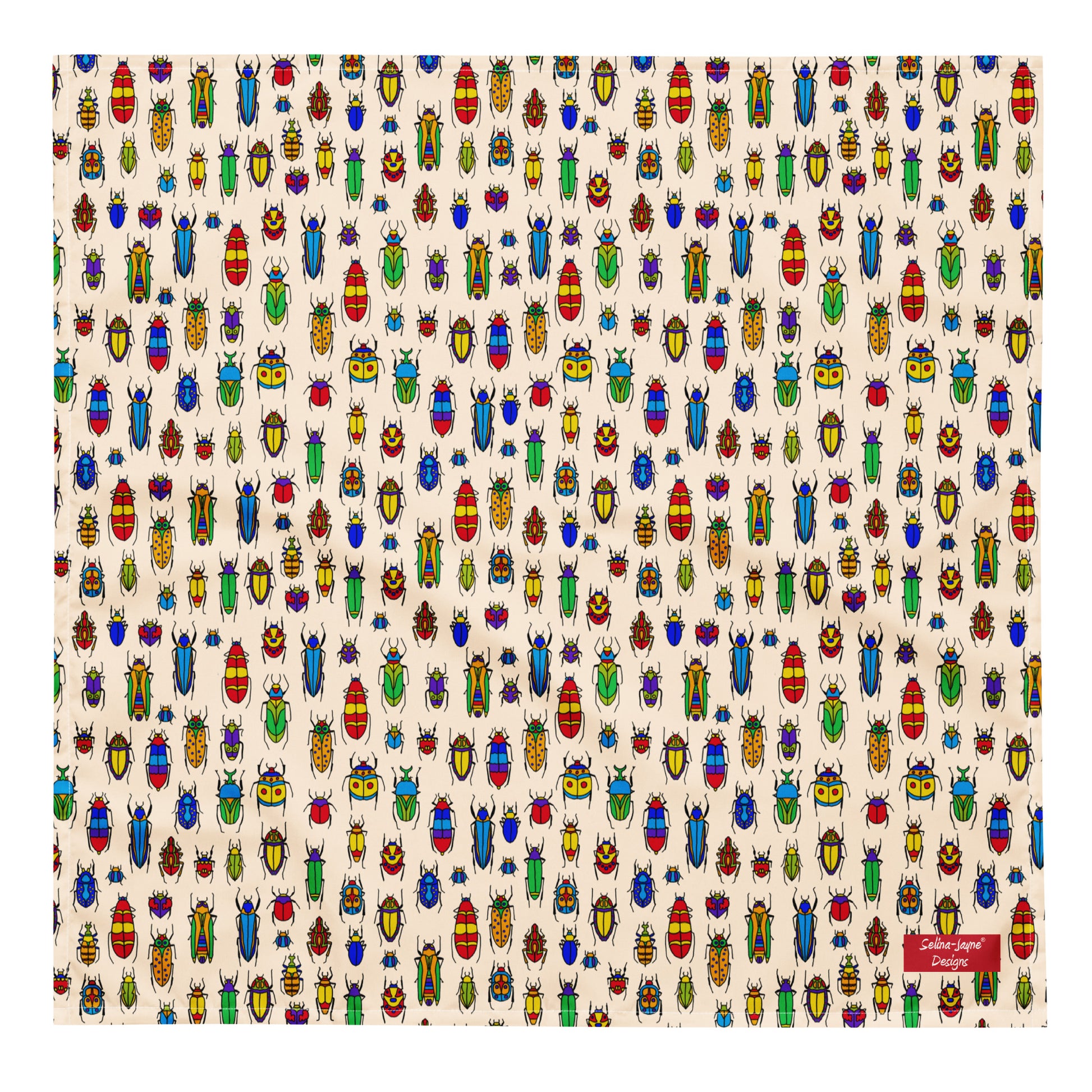 Insects All-over Print Bandana by Selina-Jayne