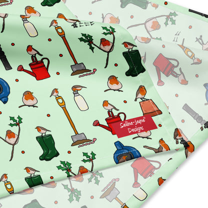 Robins All-over Print Bandana by Selina-Jayne