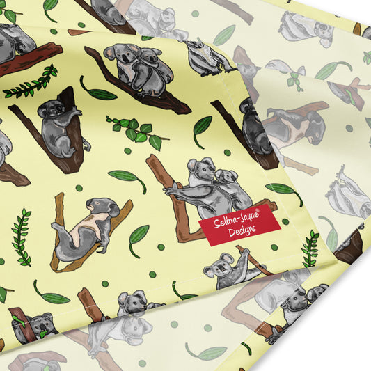 Koala Bear All-over Print Bandana by Selina-Jayne