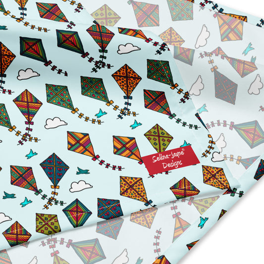 Kites All-over Print Bandana by Selina-Jayne