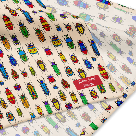 Insects All-over Print Bandana by Selina-Jayne
