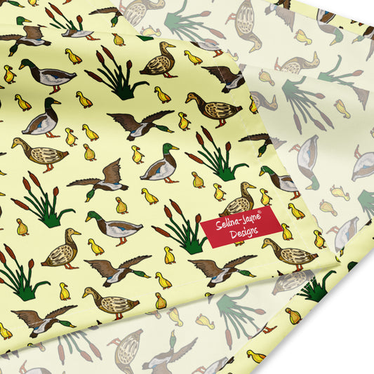 Ducks All-over Print Bandana by Selina-Jayne