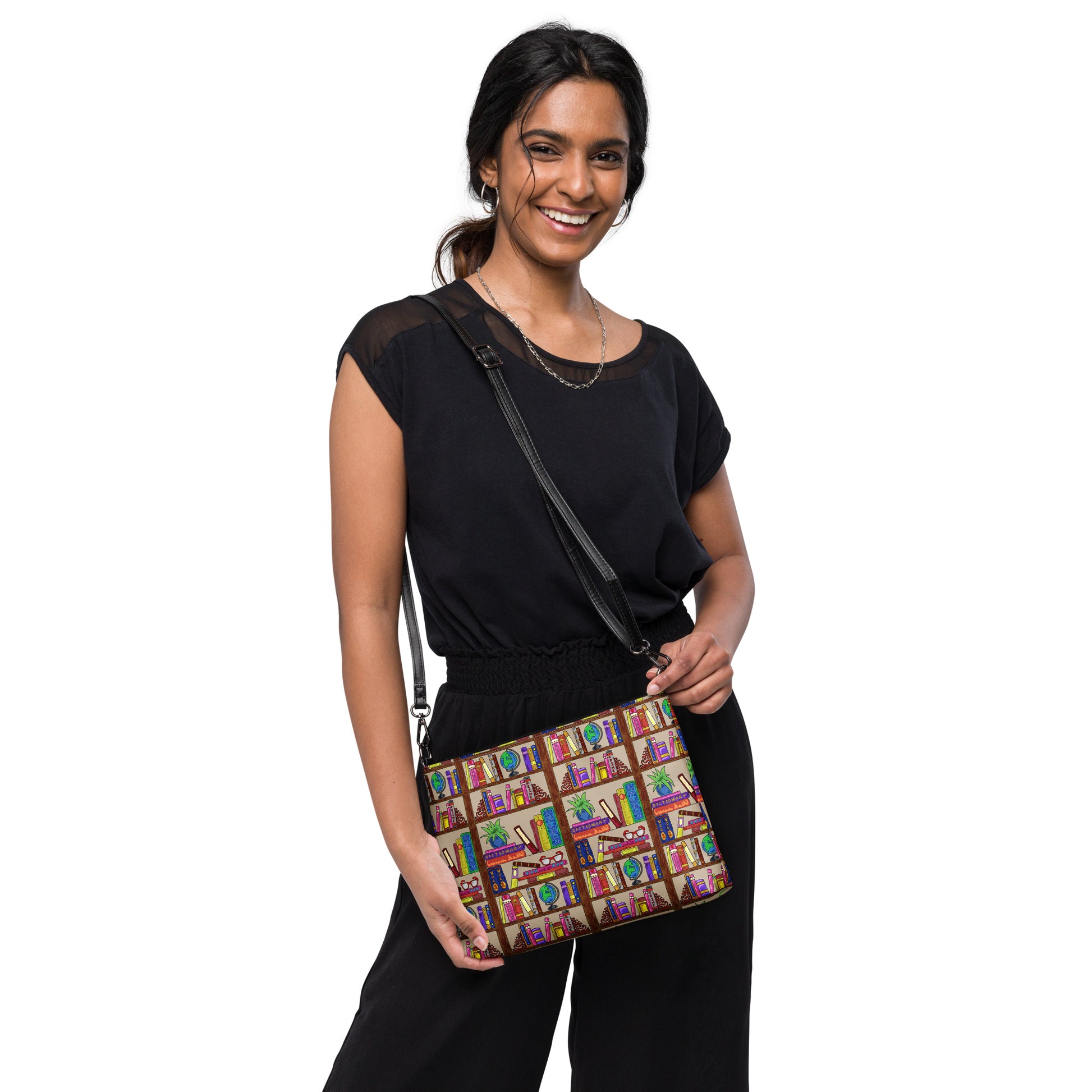 Books Crossbody Bag by Selina-Jayne