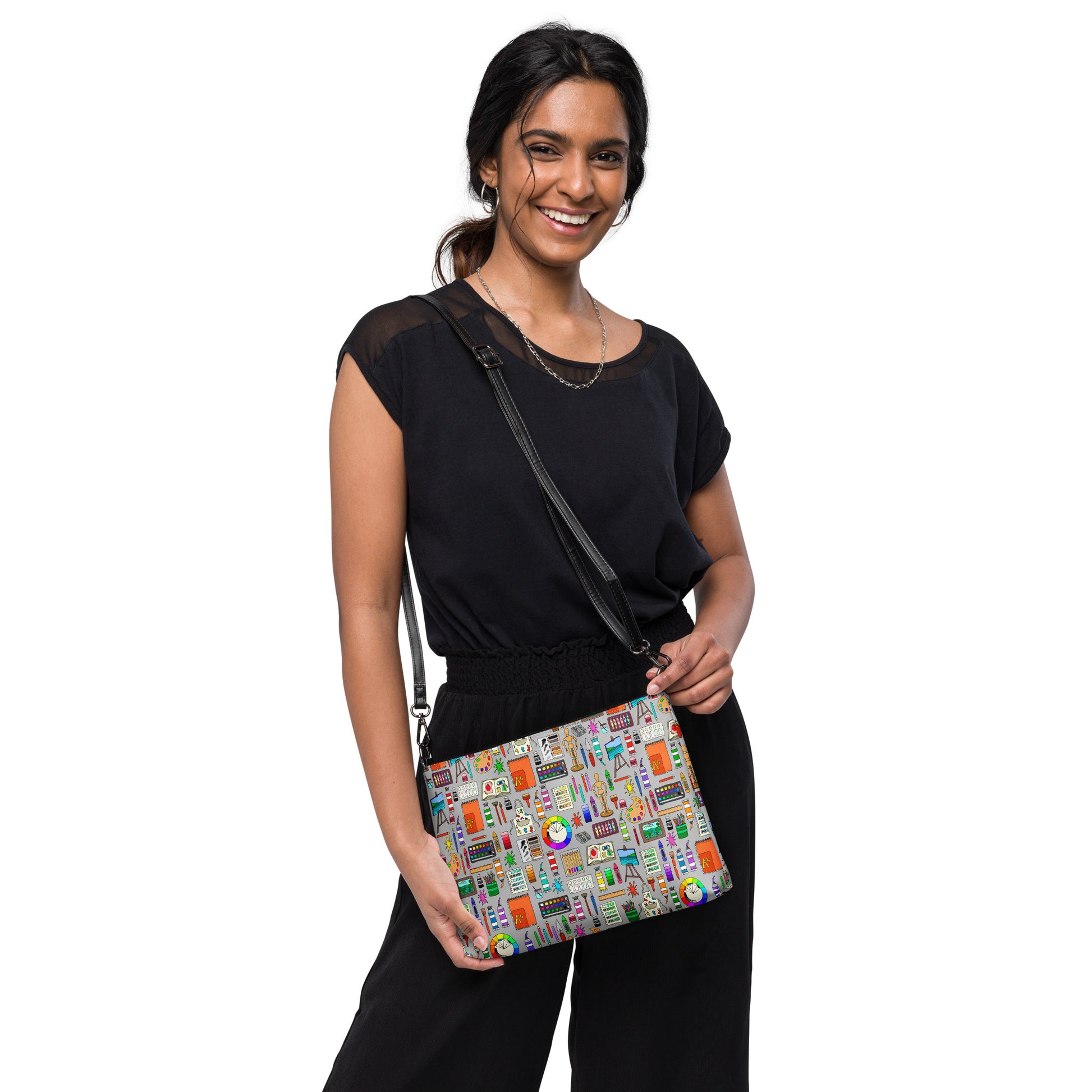 Fine Art Crossbody Bag by Selina-Jayne