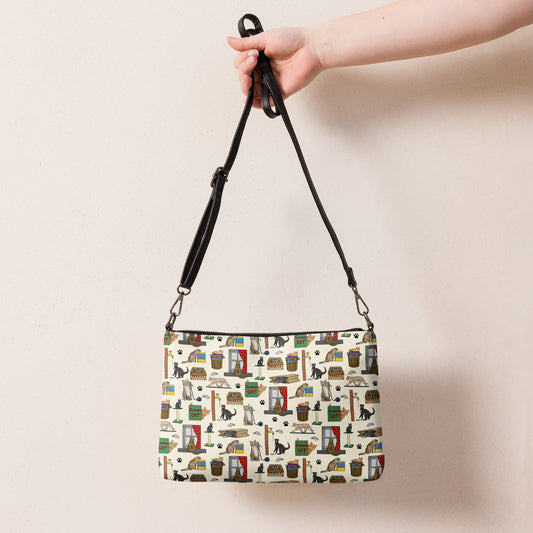 Curious Cats Crossbody Bag by Selina-Jayne