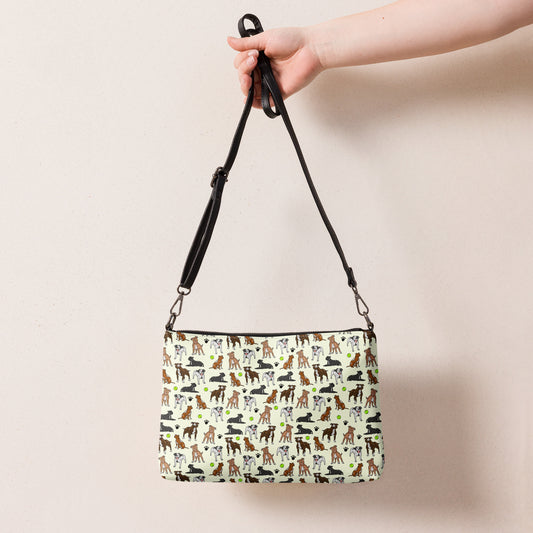 Staffy Dogs Crossbody Bag by Selina-Jayne