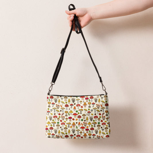 Mushrooms Crossbody Bag by Selina-Jayne