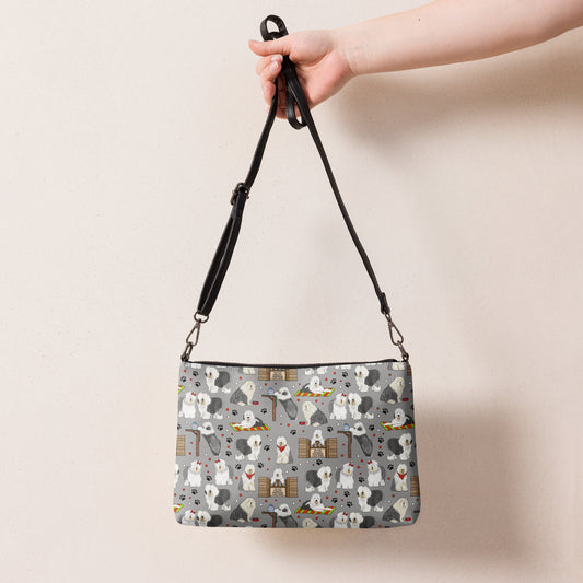 Old English Sheepdog Crossbody Bag by Selina-Jayne