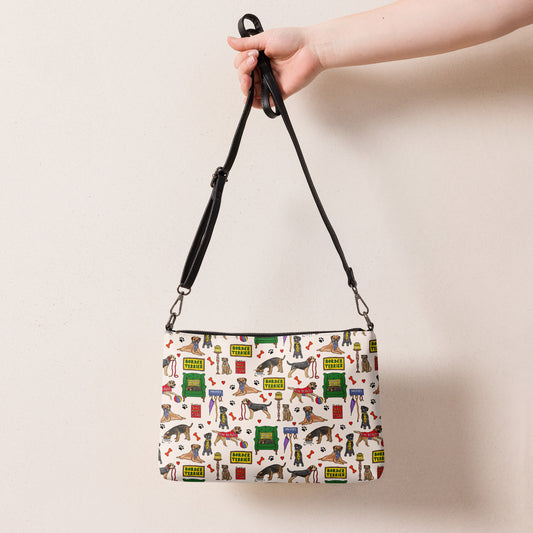 Border Terrier Dog Crossbody Bag by Selina-Jayne