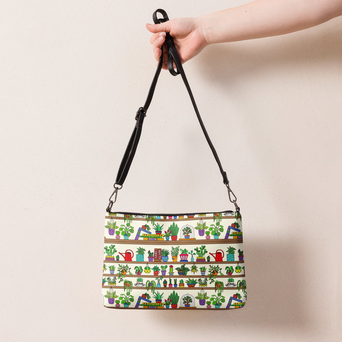 Houseplants Crossbody Bag by Selina-Jayne