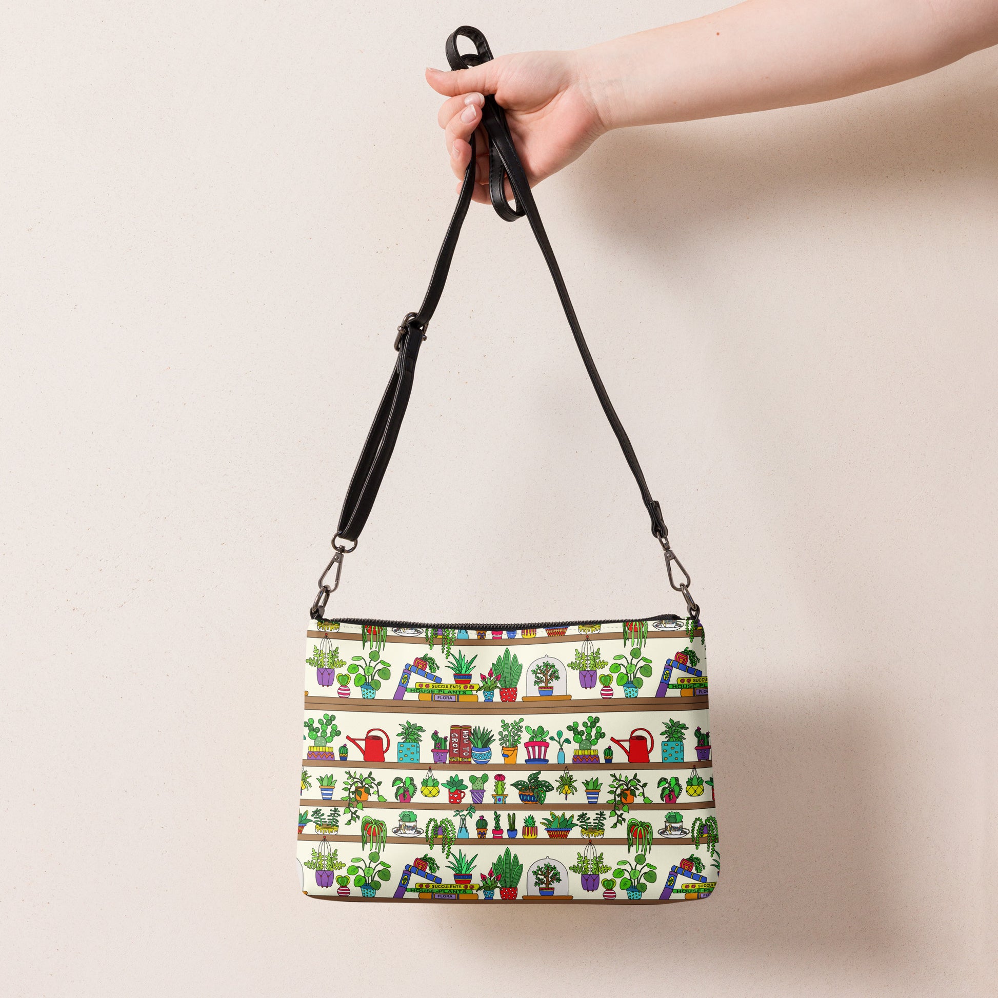 Houseplants Crossbody Bag by Selina-Jayne