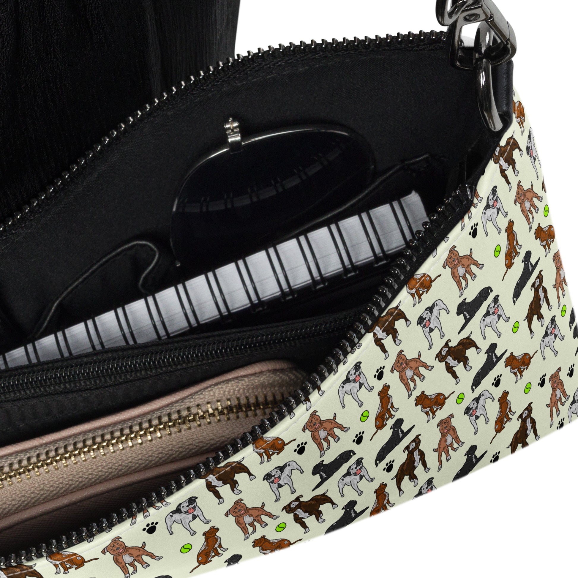 Staffy Dogs Crossbody Bag by Selina-Jayne