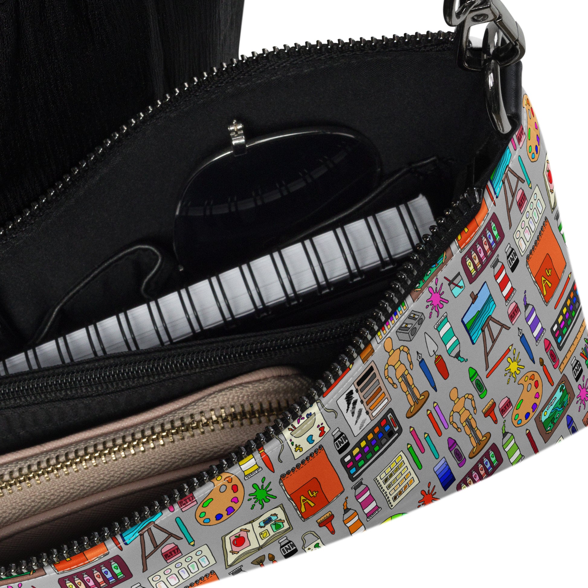 Fine Art Crossbody Bag by Selina-Jayne