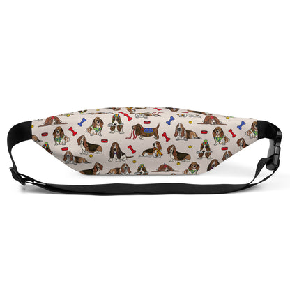 Basset Hounds Bum Bag by Selina-Jayne