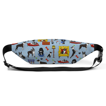Boston Terrier Dog Bum Bag by Selina-Jayne